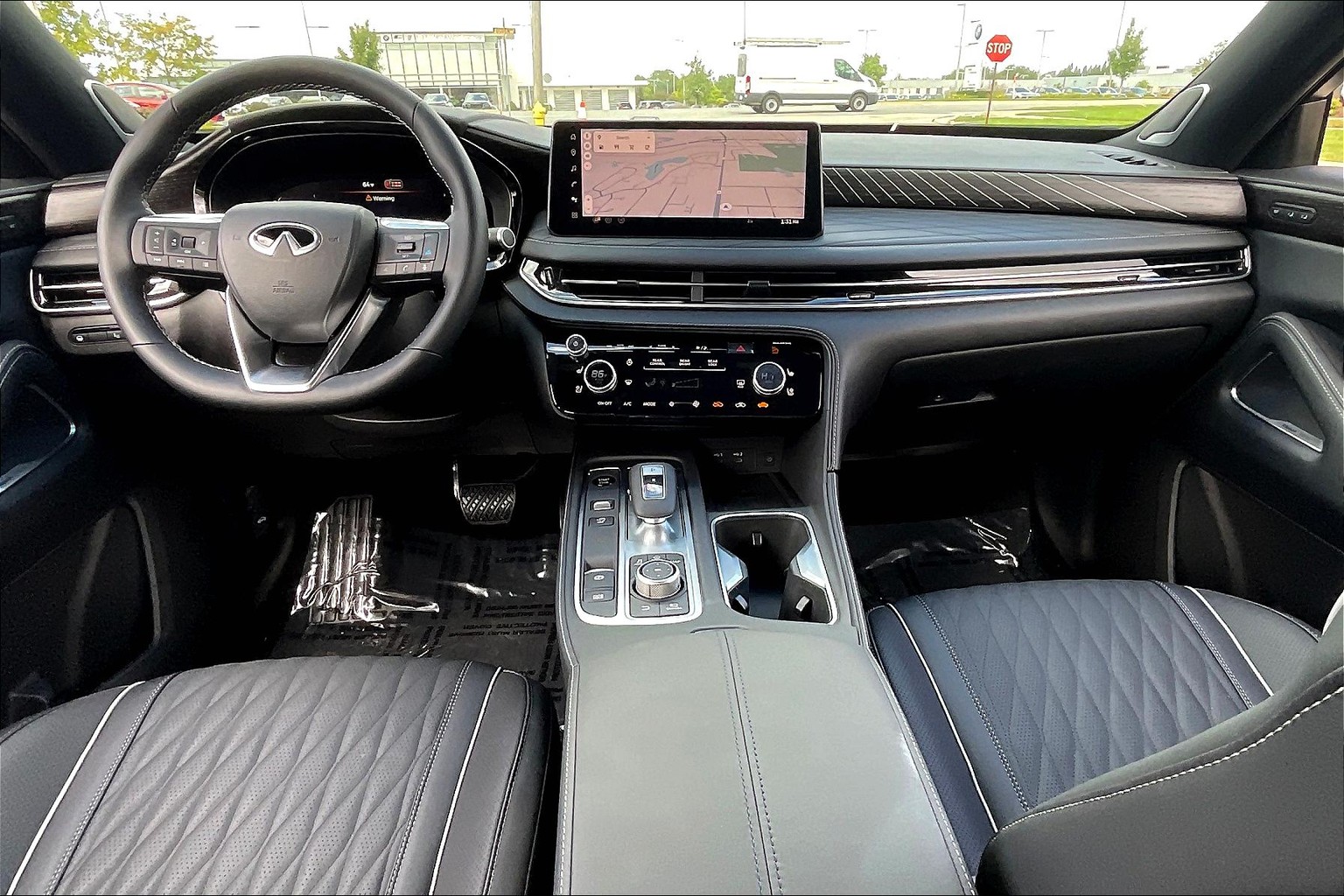 New Deep Emerald/Black Obsidian 2026 INFINITI QX60 AUTOGRAPH for